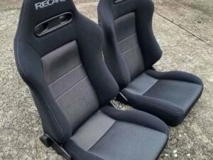 X2 Recaro SR4 Seats !! Custom VF ( Low Bolster) Upholstered new material