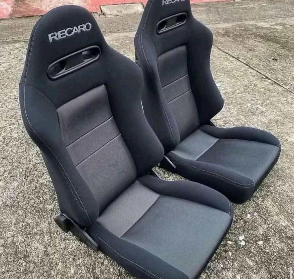 X2 Recaro SR4 Seats !! Custom VF ( Low Bolster) Upholstered new material