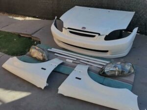 1995 HONDA CIVIC HATCHBACK ROLLING SHELL