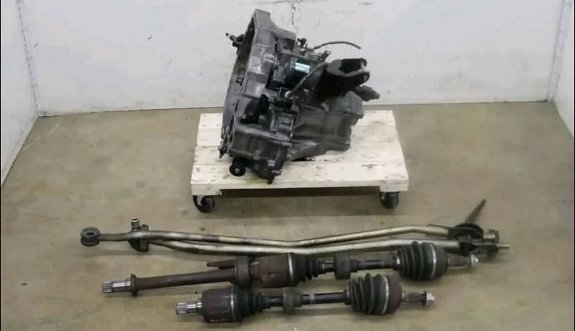 JDM 94-01 ACURA HONDA B16A LSD 5 SPEED MANUAL TRANSMISSION AND AXLE WITH LINKAGE