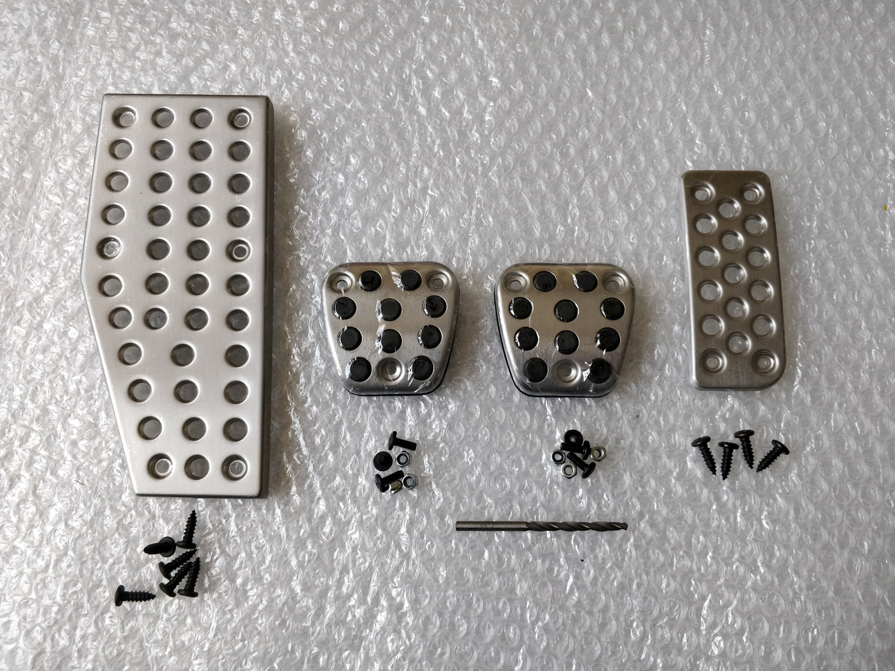 DC5 Type R Aluminum Pedal Cover Set - Image 2