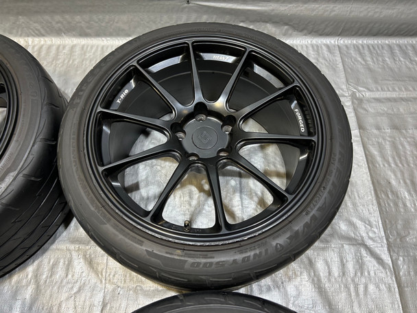 2017-2021 Honda Civic Type R FK8 Titan7 T-R10 18" Wheels Rims w/ Tires / Set of 4 - Image 3
