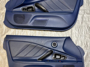 2002-2003 Honda S2000 Interior Door Panels / Pair / Blue