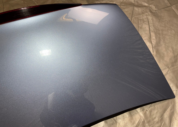 2000-2009 Honda S2000 OEM Trunk Lid Panel w/ Third Brake Light / Suzuka Blue Metallic - Image 3