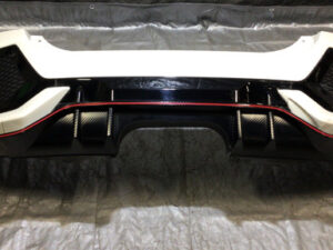 2017-2019 Honda Civic Type R FK8 Rear Bumper Cover w/ Trim
