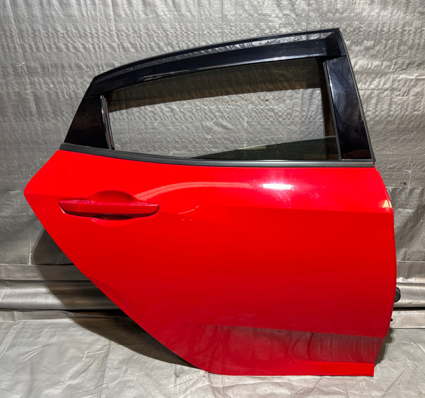 2017-2021 FK8 Honda Civic Type R Passenger Rear Door Assembly / Rallye Red