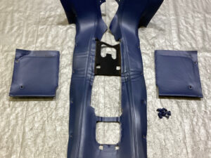 2000-2009 Honda S2000 Center Console Leather Apron Surround / Blue