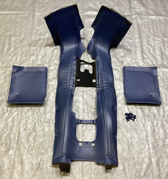 2000-2009 Honda S2000 Center Console Leather Apron Surround / Blue