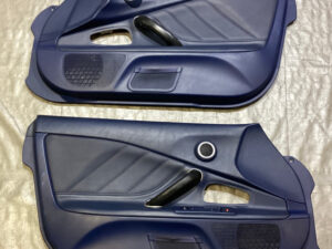 2002-2003 Honda S2000 Interior Door Panels / Pair / Blue