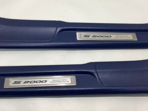 2000-2009 Honda S2000 Door Sills Scuff Plates Trim Panels / Pair / Blue