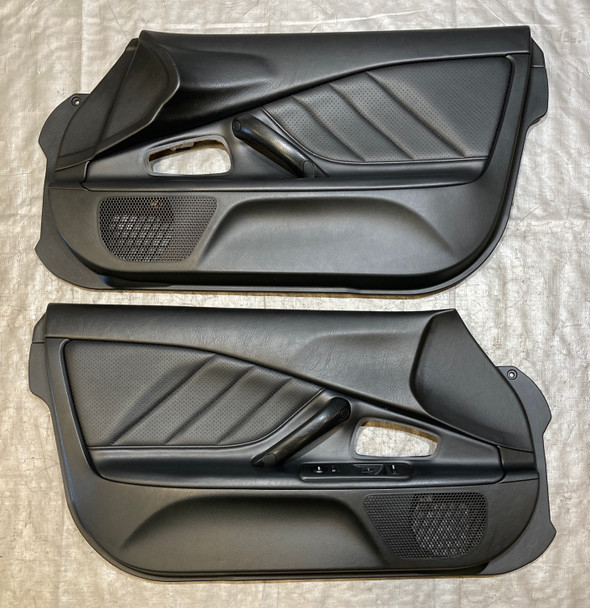 2000-2001 Honda S2000 Interior Door Panels / Pair / Black