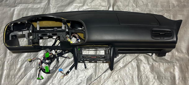 2002-2005 Honda S2000 OEM Instrument Dashboard Panel w/ Passenger Air Bag / Black