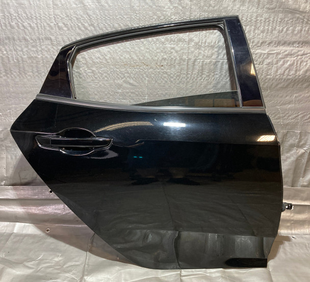 2017-2021 FK8 Honda Civic Type R Passenger Rear Door Assembly / Crystal Black Pearl TR105