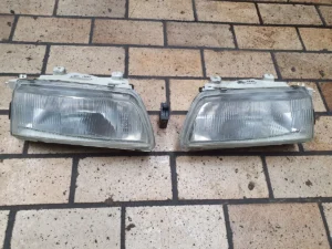 SET Headlights GLASS edm LRC Honda CRX ED9 CIVIC ED7 ED6 SI DX 90-91