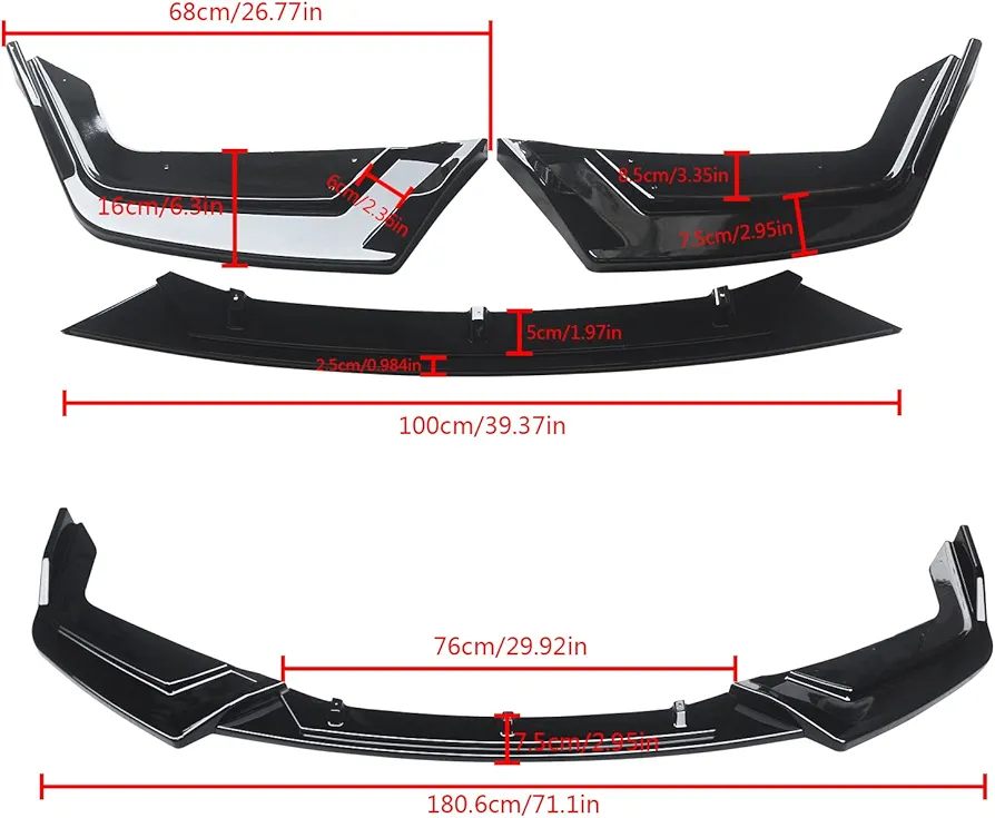 Search Results for: 2021 honda civic sport front lip splitter - Image 4