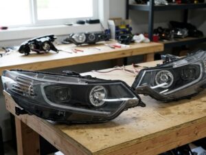 09-14 Acura tsx  headlights